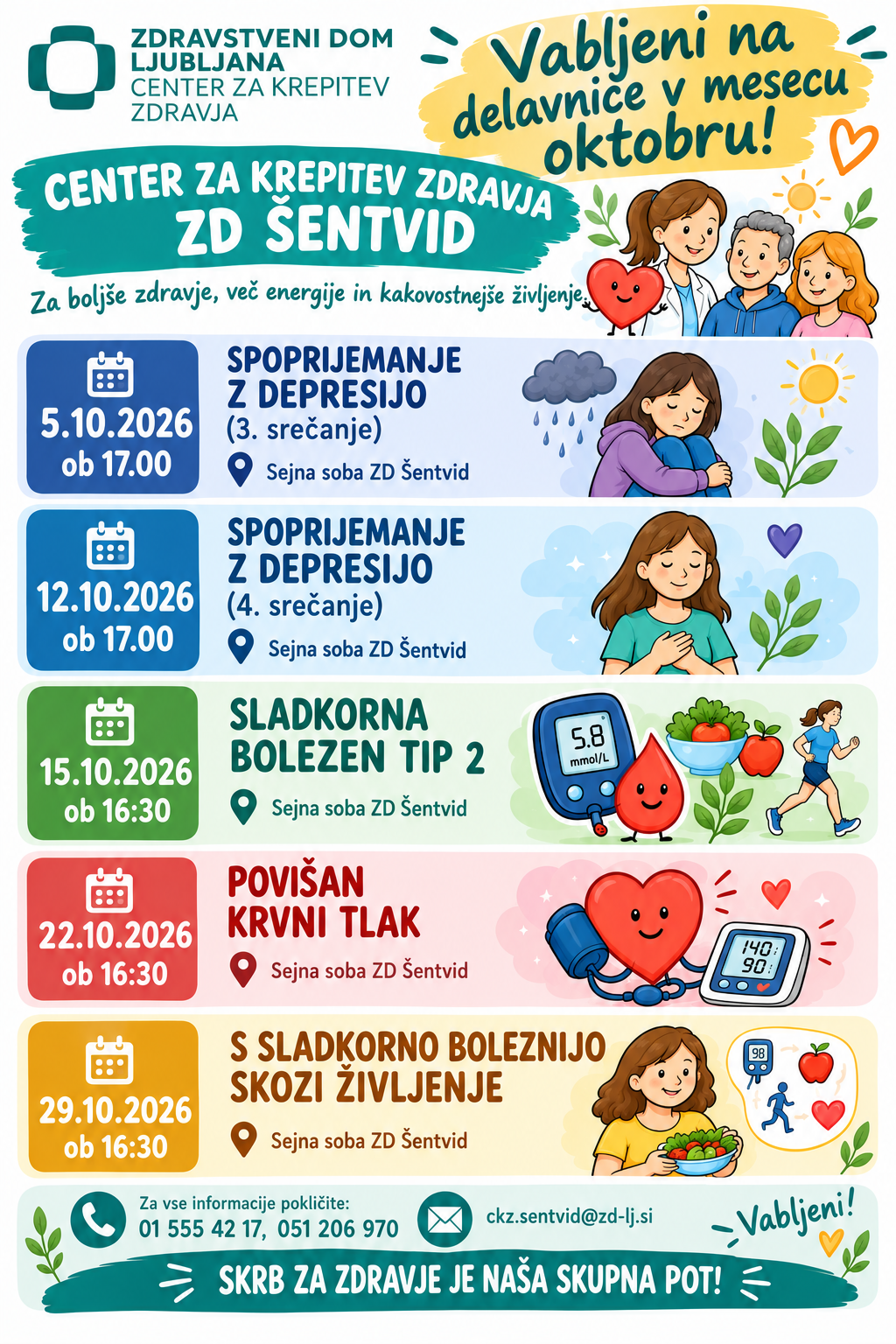 DELAVNICE OKTOBER 26
